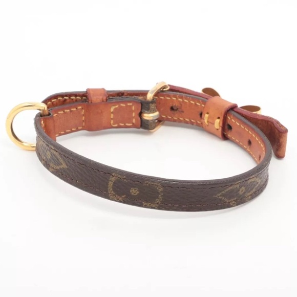 Louis Vuitton Laisse Baxter MM Pet Leash & Collar - M58056 & TH1008 - Picture 6 of 11